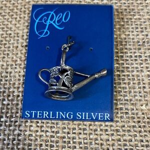 Reo Sterling Silver Watering Can Charm